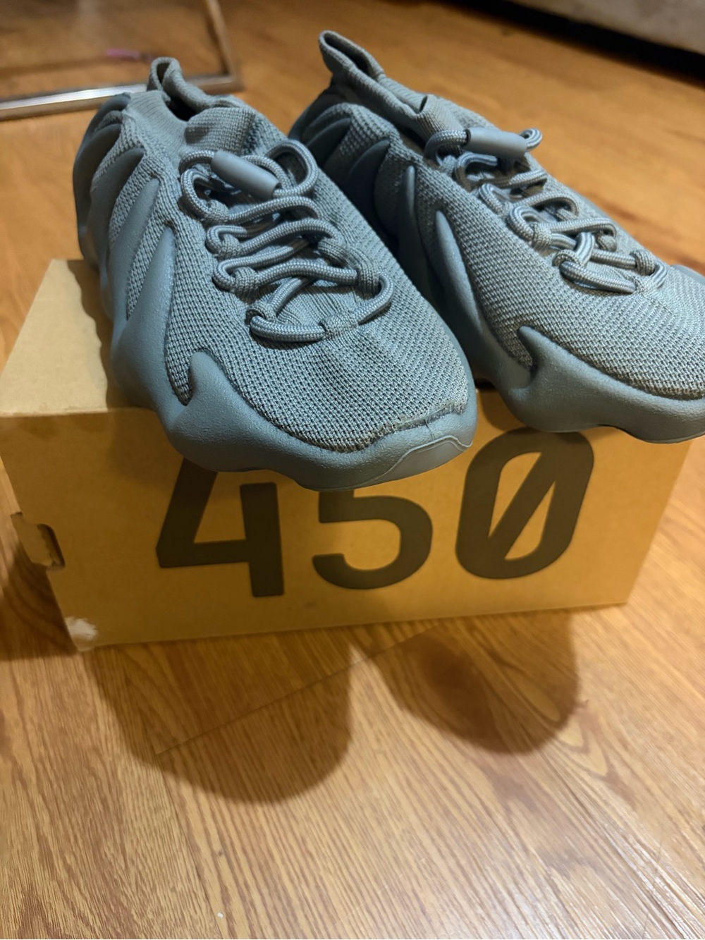 Adidas YEEZY 450 STOMAR Athletic Slip-On Sneakers